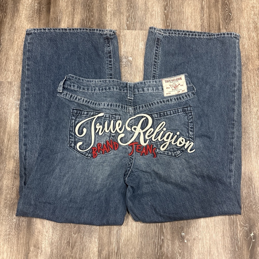 True Religion Super Baggy Denim Jeans